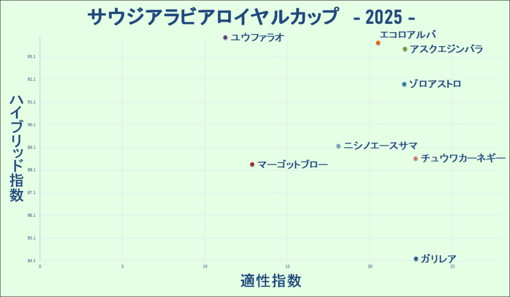 2025　サウジアラビアＲＣ　マトリクス