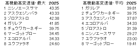 2025　サウジアラビアＲＣ　高機動高変速値