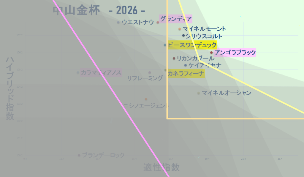 2026 中山金杯 マトリクス改 結果