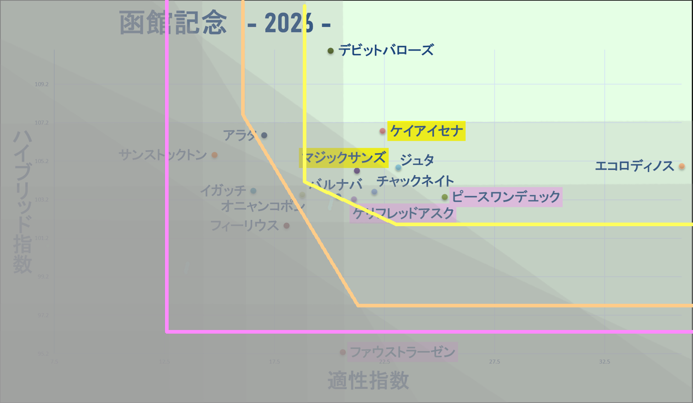 2026　函館記念　マトリクス改　結果